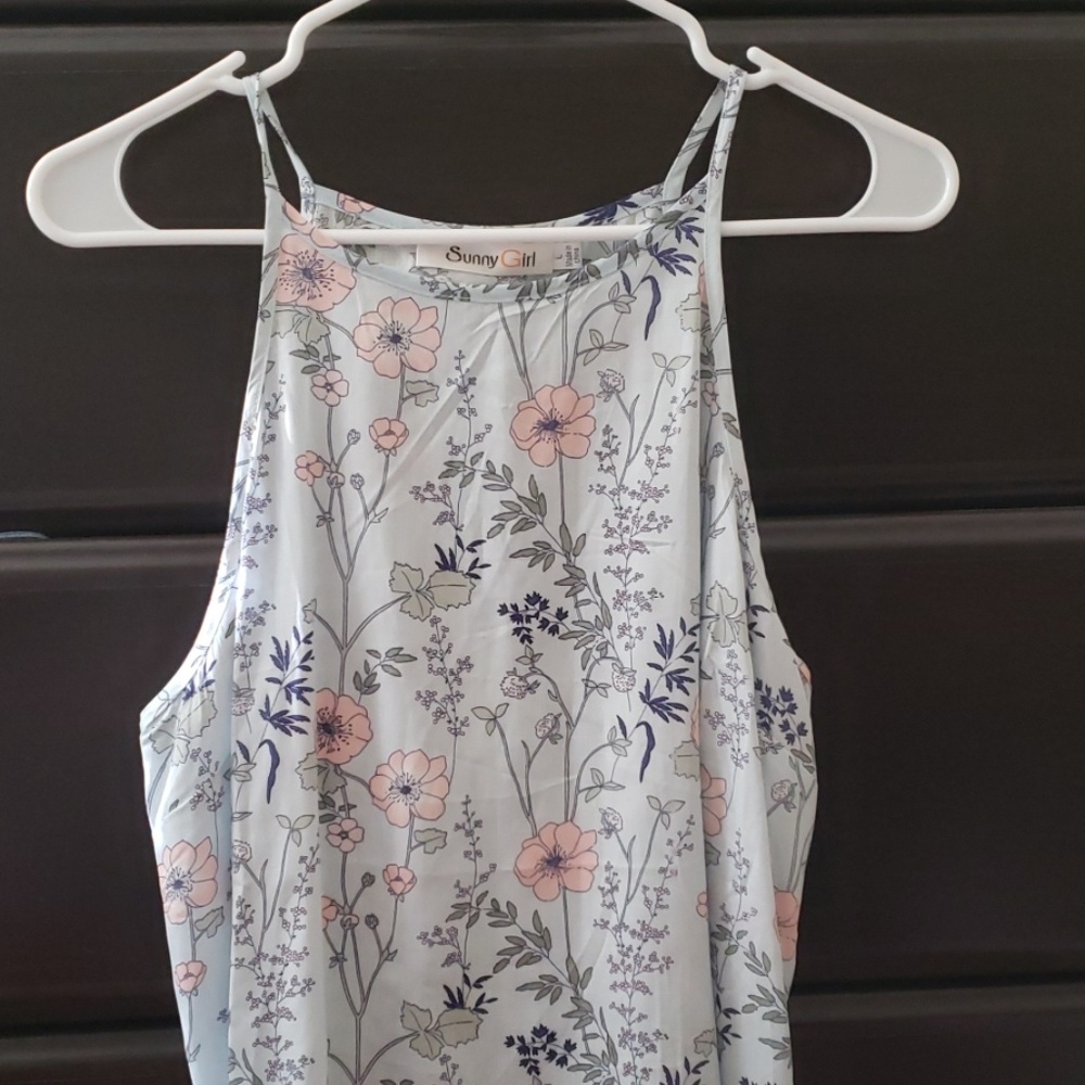 Modcloth Sunny Girl Label Tank Top